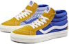Lookbook Vans SK8-Mid Kuning Biru Splicing Unisex 'Kuning Biru' VN0A391FTEU