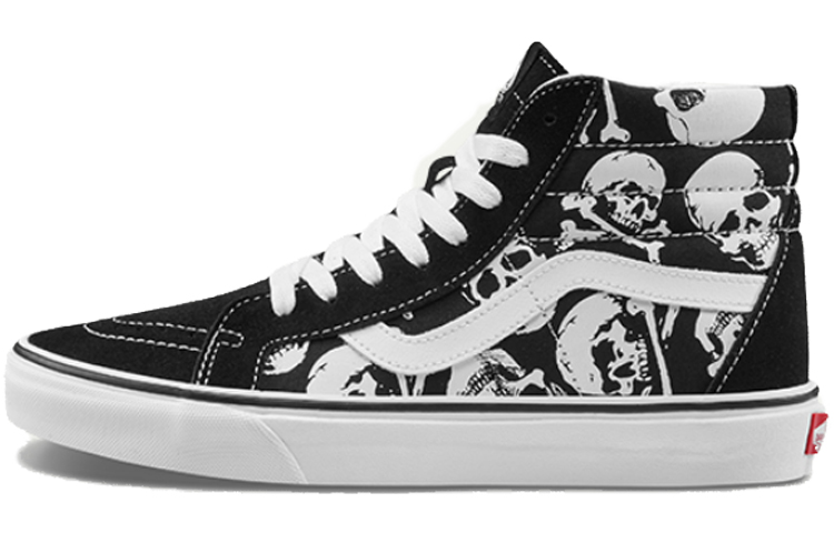 Buy Vans Sk8 Hi Skulls Hitam Putih 2018 VN0A2XSBH0B