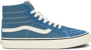 Vans SK8 HI 138 VR3 潮流休閒 防滑耐磨 高筒 滑板鞋 男女同款 藍白 Order Vans SK8 HI 138 VR3 潮流休閒 防滑耐磨 高筒 滑板鞋 男女同款 藍白