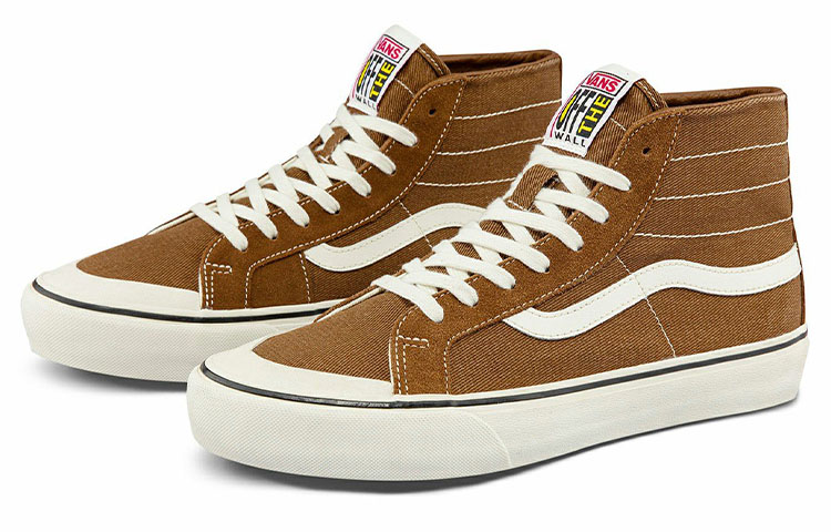 Vans Unisex SK8-HI 138 Decon SF High-Top Sneakers Brown 圖 2