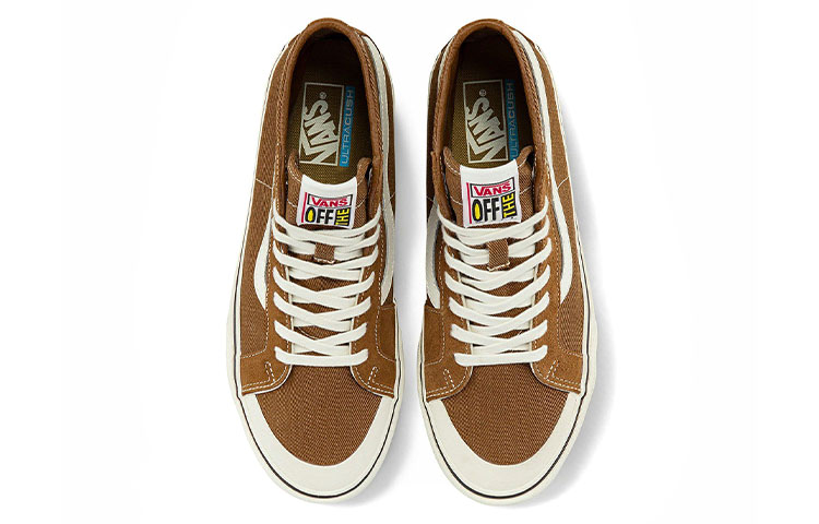 Vans Unisex SK8-HI 138 Decon SF High-Top Sneakers Brown 圖 3
