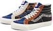 Order Vans Unisex Anaheim Factory Sk8-Hi 38 Dx High-Top Hitam/Biru/Coklat Sneakers VN0A5KRI96M