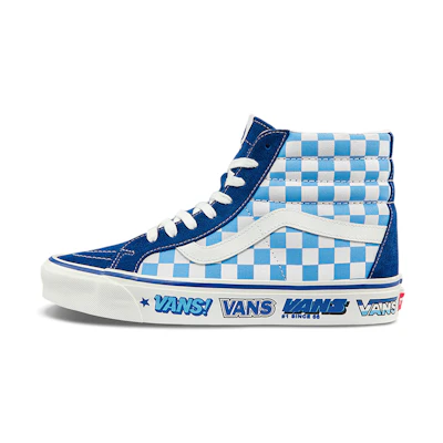 Vans Unisex Style 38 Sneakers Blue/White
