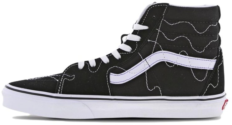 Vans SK8 HI 潮流休閒 耐磨 高幫 板鞋 男女同款 黑色 Buy Vans SK8 HI 潮流休閒 耐磨 高幫 板鞋 男女同款 黑色