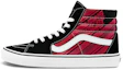 Buy Vans SK8 HI 潮流 高筒 板鞋 男女同款 黑紅色