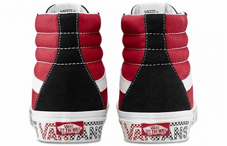 Vans SK8-HI 侧墙标志黑色红色翻毛滑板鞋 '黑色红色' VN0A4BV6SXX Purchase Vans SK8-HI 侧墙标志黑色红色翻毛滑板鞋 '黑色红色' VN0A4BV6SXX