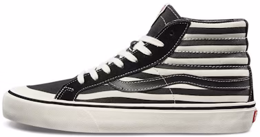 Vans SK8-Hi Stripe High Top Shoes/Sneakers Unisex Black White VN0A3ZCEUZS Vans SK8-Hi Stripe High Top Shoes/Sneakers Unisex Black White VN0A3ZCEUZS