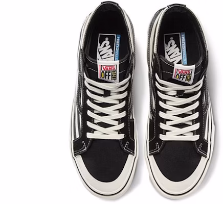 Vans SK8-Hi Stripe Kasut Tinggi Unisex Hitam Putih VN0A3ZCEUZS Lookbook Vans SK8-Hi Stripe Kasut Tinggi Unisex Hitam Putih VN0A3ZCEUZS
