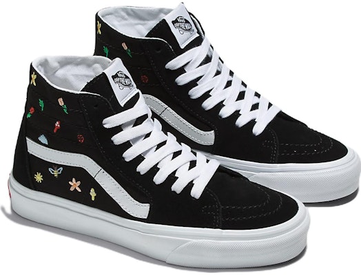 Vans Sk8-Hi Tapered Garden Party Kasut 'Hitam' VN0A5KRUBM8 Order Vans Sk8-Hi Tapered Garden Party Kasut 'Hitam' VN0A5KRUBM8