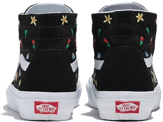 Vans Sk8-Hi Tapered Garden Party Kasut 'Hitam' VN0A5KRUBM8 Lookbook Vans Sk8-Hi Tapered Garden Party Kasut 'Hitam' VN0A5KRUBM8