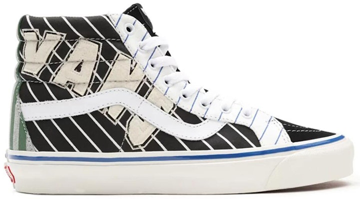 Vans Sk8-Hi Negro Blanco Rojo VN0A38GF4GE Order Vans Sk8-Hi Negro Blanco Rojo VN0A38GF4GE