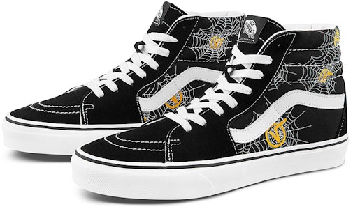 Vans SK8-HI Sepatu Hitam/Putih/kuning VN0A32QG4RN Order Vans SK8-HI Sepatu Hitam/Putih/kuning VN0A32QG4RN