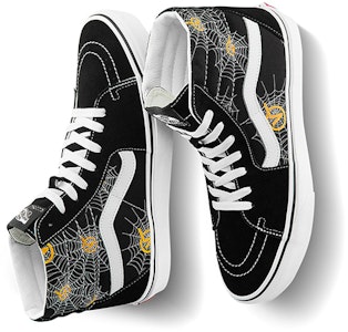 Vans SK8-HI Sepatu Hitam/Putih/kuning VN0A32QG4RN Shop Vans SK8-HI Sepatu Hitam/Putih/kuning VN0A32QG4RN
