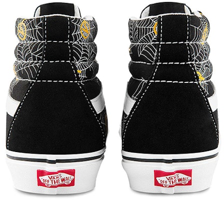 Vans SK8 HI 休閒 高筒 滑板鞋 男女同款 黑白黄 Purchase Vans SK8 HI 休閒 高筒 滑板鞋 男女同款 黑白黄