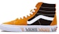 Vans Sk8-hi Hitam Kuning Unisex 'Sunflower Black' VN0A4BV6SXY