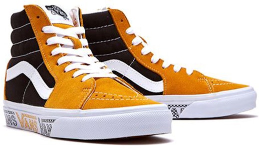 Vans Sk8-Hi Negro Amarillo Unisex 'Girasol Negro' VN0A4BV6SXY Lookbook Vans Sk8-Hi Negro Amarillo Unisex 'Girasol Negro' VN0A4BV6SXY