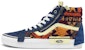 Kasut Vans Skate 'Biru Merah'. VN0A3WM1ABG