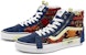 Kasut Vans Skate 'Biru Merah'. VN0A3WM1ABG