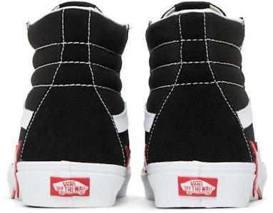 Vans SK8 HI Bolt 休閒 高筒 滑板鞋 男女款 黑紅 Details for Vans SK8 HI Bolt 休閒 高筒 滑板鞋 男女款 黑紅