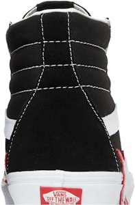 Vans SK8 HI Bolt 休閒 高筒 滑板鞋 男女款 黑紅 Sizing Vans SK8 HI Bolt 休閒 高筒 滑板鞋 男女款 黑紅