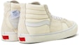 Shop Vans SK8 HI BRICOLAGE 帆布 高筒 滑板鞋 男女同款 米白