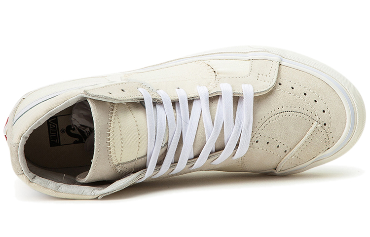 Purchase Vans SK8 HI BRICOLAGE 帆布 高筒 滑板鞋 男女同款 米白