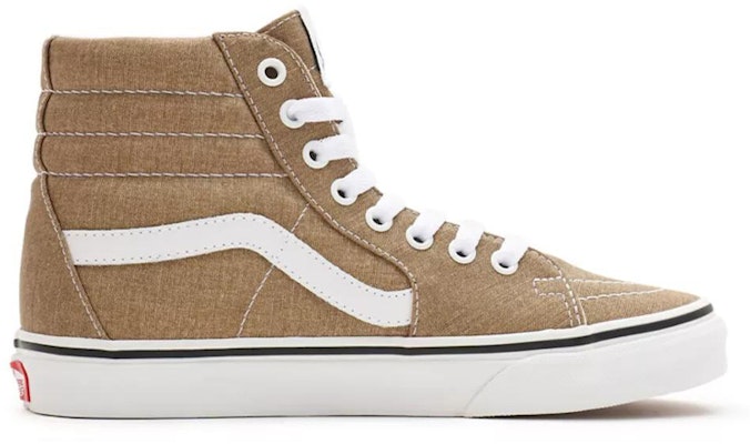 Vans SK8 HI 耐磨防滑 高筒 滑板鞋 男女同款 棕 Order Vans SK8 HI 耐磨防滑 高筒 滑板鞋 男女同款 棕