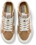 Lookbook Vans SK8-Hi Kasut Skate Tinggi Unisex Coklat Putih Corak Grid VN0A4BX7TBN