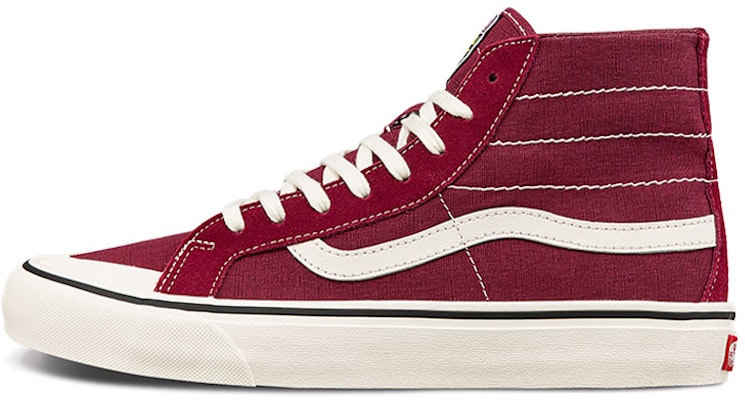 Vans Unisex SK8-HI Zapatillas Vino Tinto 'Rojo Vino Blanco' VN0A3MV1A5C Buy Vans Unisex SK8-HI Zapatillas Vino Tinto 'Rojo Vino Blanco' VN0A3MV1A5C