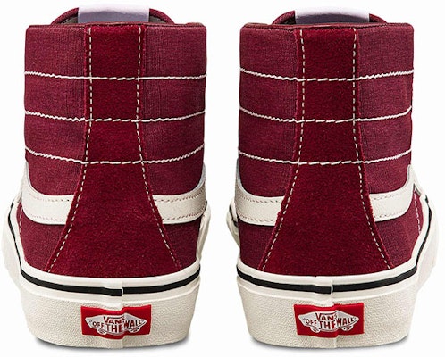 Vans Unisex SK8-HI Zapatillas Vino Tinto 'Rojo Vino Blanco' VN0A3MV1A5C Purchase Vans Unisex SK8-HI Zapatillas Vino Tinto 'Rojo Vino Blanco' VN0A3MV1A5C