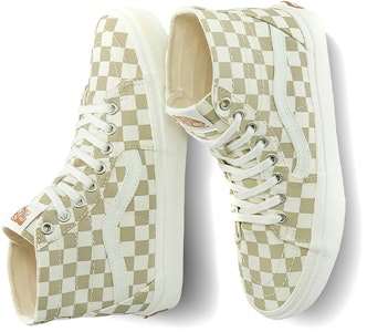 Vans SK8-HI Sepatu Tinggi Unisex Coklat/Putih VN0A4U169FO Shop Vans SK8-HI Sepatu Tinggi Unisex Coklat/Putih VN0A4U169FO