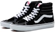Shop Vans SK8-HI '经典黑' 高帮滑板鞋 VN000D5IB8C(S-BOX)