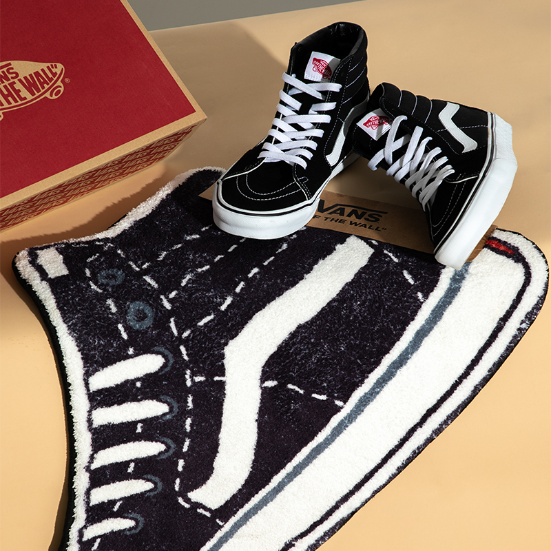 Cheap Vans SK8-HI '经典黑' 高帮滑板鞋 VN000D5IB8C(S-BOX)