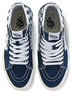 Vans Checkerboard SK8-Hi 'Dress Blues' Azul Ajedrezado VN0A32QG4M0 Lookbook Vans Checkerboard SK8-Hi 'Dress Blues' Azul Ajedrezado VN0A32QG4M0