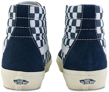 Vans Checkerboard SK8-Hi 'Dress Blues' Azul Ajedrezado VN0A32QG4M0 Shop Vans Checkerboard SK8-Hi 'Dress Blues' Azul Ajedrezado VN0A32QG4M0
