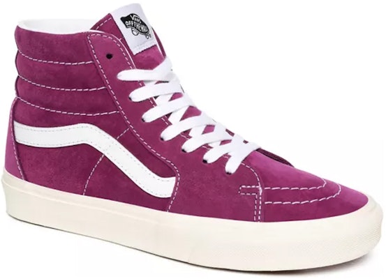 Vans Pig Suede SK8-HI Púrpura. VN0A4BV618Q Lookbook Vans Pig Suede SK8-HI Púrpura. VN0A4BV618Q
