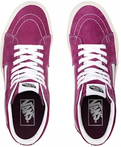 Vans SK8 HI 經典側邊條紋 高筒 板鞋 男女同款 紫色 Shop Vans SK8 HI 經典側邊條紋 高筒 板鞋 男女同款 紫色