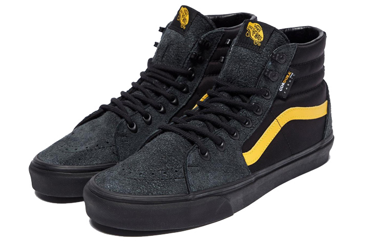 Lookbook Vans SK8-HI コーデュラ黒黄 (Vans SK8-HI Kōdyura Kuro Ki) VN0A4BV60IV1