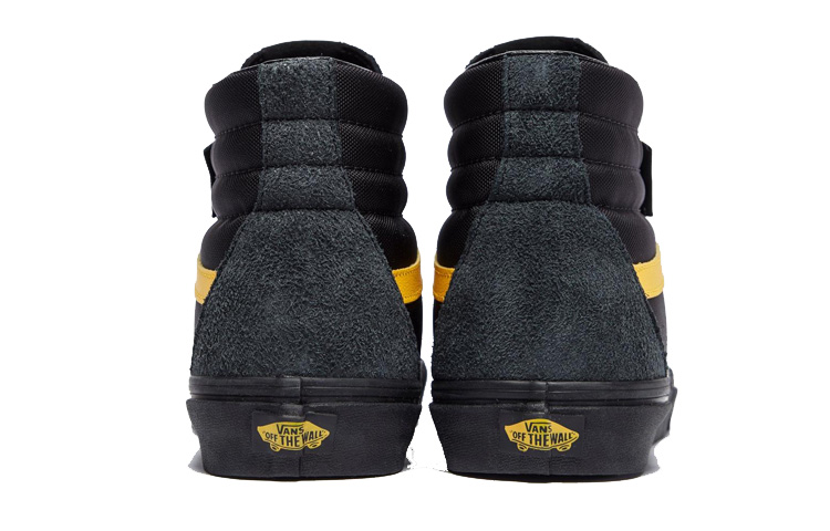 Shop Vans SK8-HI コーデュラ黒黄 (Vans SK8-HI Kōdyura Kuro Ki) VN0A4BV60IV1
