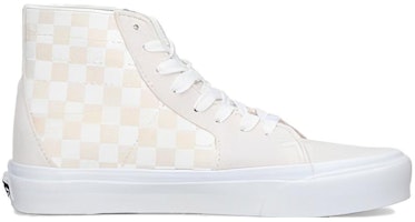 Vans Crystal Sidestripe Sk8-Hi Tapered 'Putih Checkerboard' Sepatu VN0A7Q62C13 Order Vans Crystal Sidestripe Sk8-Hi Tapered 'Putih Checkerboard' Sepatu VN0A7Q62C13