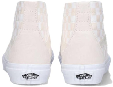 Vans水晶侧条纹Sk8-Hi锥形鞋‘白色棋盘’ VN0A7Q62C13 Shop Vans水晶侧条纹Sk8-Hi锥形鞋‘白色棋盘’ VN0A7Q62C13