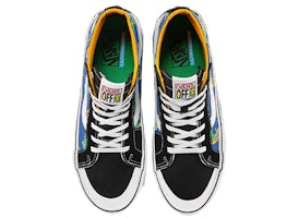 Vans Unisex SK8-HI Sneakers Tinggi Biru/Kuning/Hijau VN0A3MV1A5F Lookbook Vans Unisex SK8-HI Sneakers Tinggi Biru/Kuning/Hijau VN0A3MV1A5F
