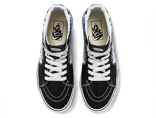Vans High-Top Sneakers Black/White/Blue VN0A5JMJFF1 Lookbook Vans High-Top Sneakers Black/White/Blue VN0A5JMJFF1
