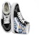Vans Sneakers High-Top Hitam/Putih/Biru VN0A5JMJFF1
