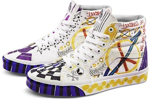 Vans SK8-Hi Galactic Goddess 'Amarillo Azul' VN0A38GEVJZ Order Vans SK8-Hi Galactic Goddess 'Amarillo Azul' VN0A38GEVJZ