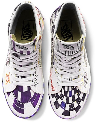 Vans SK8-Hi Ratu Galaksi 'Kuning Biru' VN0A38GEVJZ Lookbook Vans SK8-Hi Ratu Galaksi 'Kuning Biru' VN0A38GEVJZ