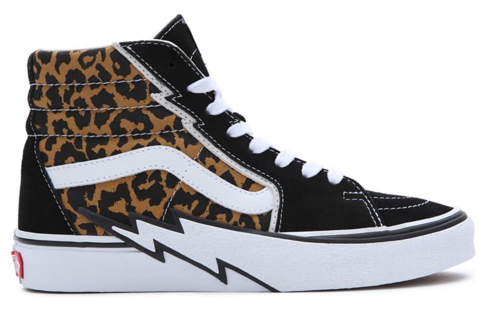 Vans SK8 HI 'Leopard Black Brown' 圖 2