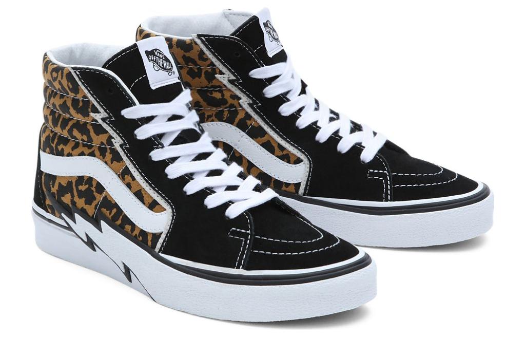 Vans SK8 HI 'Leopard Black Brown' 圖 3