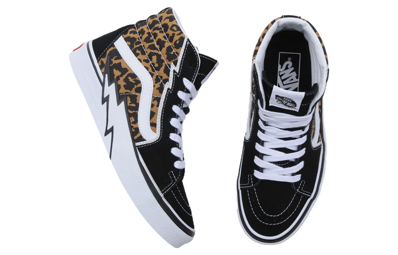 Vans SK8 HI 'Leopard Black Brown' 圖 4