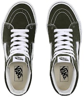 Vans SK8 HI 帆布 高筒 滑板鞋 男女皆宜 軍綠色 Lookbook Vans SK8 HI 帆布 高筒 滑板鞋 男女皆宜 軍綠色